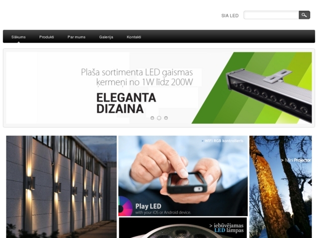 LED, SIA